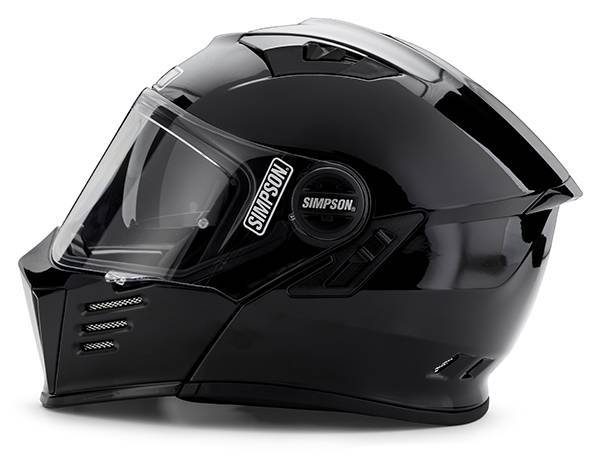 Simpson MOD Bandit Helmet - Black