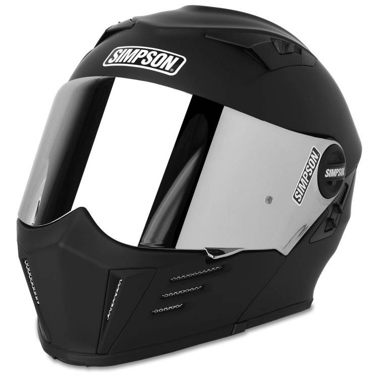Simpson MOD Bandit Helmet - Matte Black