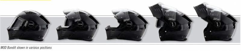 Simpson MOD Bandit Helmet - Matte Black