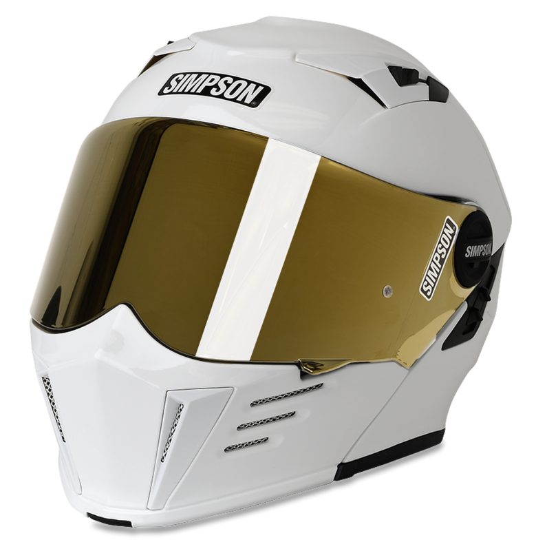 Simpson MOD Bandit Helmet - White