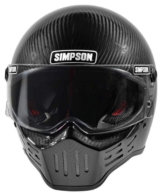 Simpson M30 Helmet - Carbon Fiber