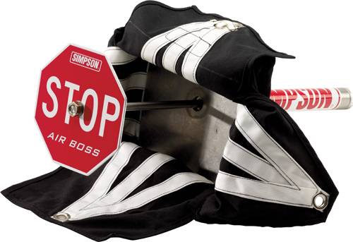 Simpson Dual Air Boss 10 Ft. Parachute/Launcher - Black