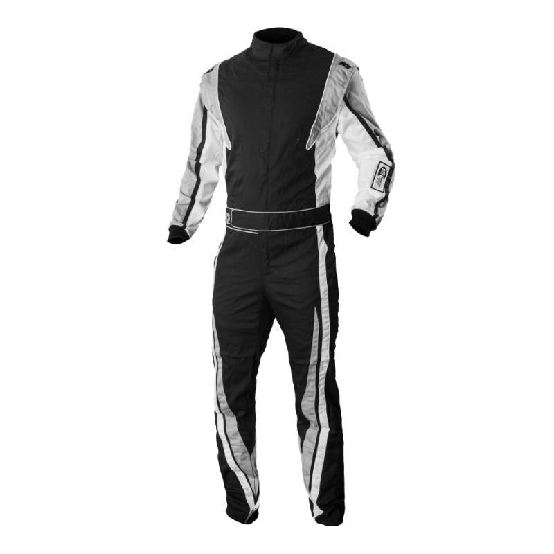 K1 RaceGear Victory Suit - Black/Silver/White