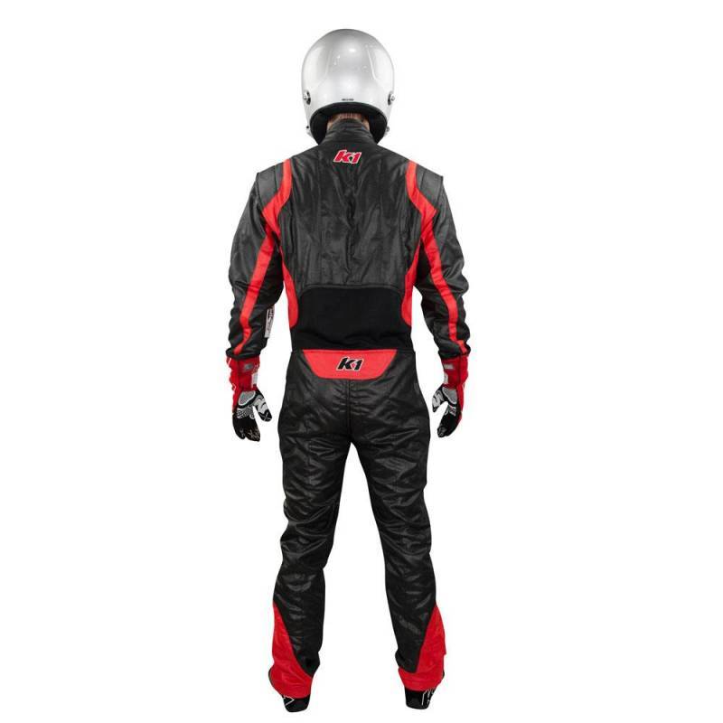 K1 RaceGear Precision II Race Suit - Black/Red