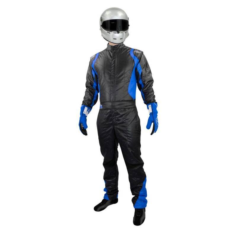 K1 RaceGear Precision II Race Suit - Black/Blue