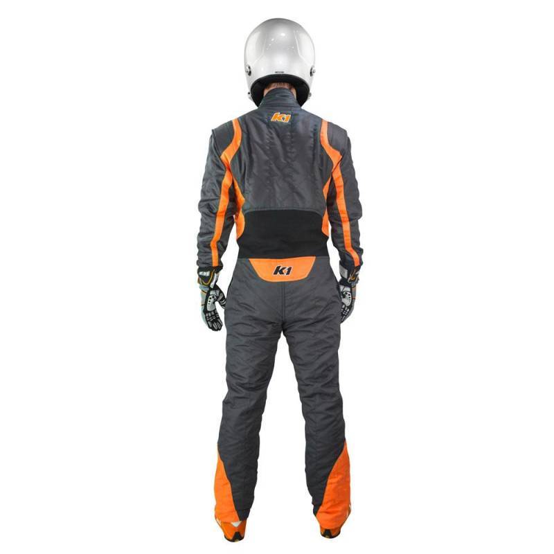 K1 RaceGear Precision II Race Suit - Gray/Orange