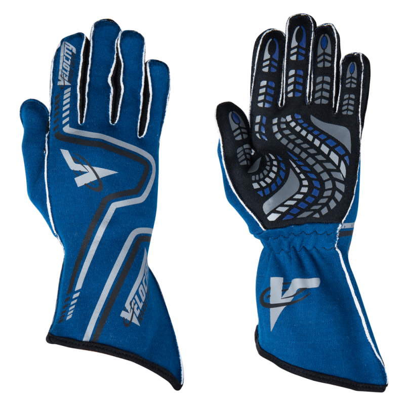 Velocity Grip Glove - Blue/Black/Silver