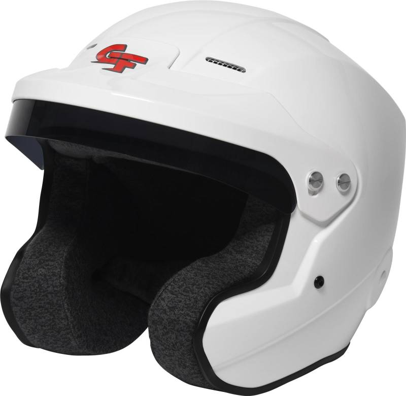 G-Force Nova Open Face Helmet - White
