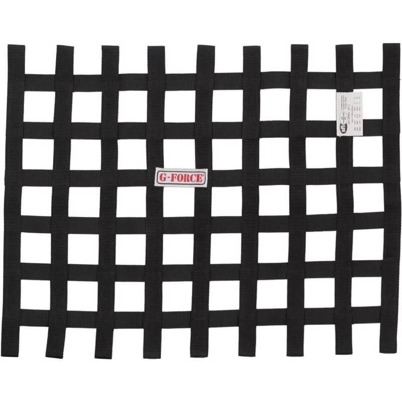 G-Force Ribbon Window Net - 18" x 23" - Black