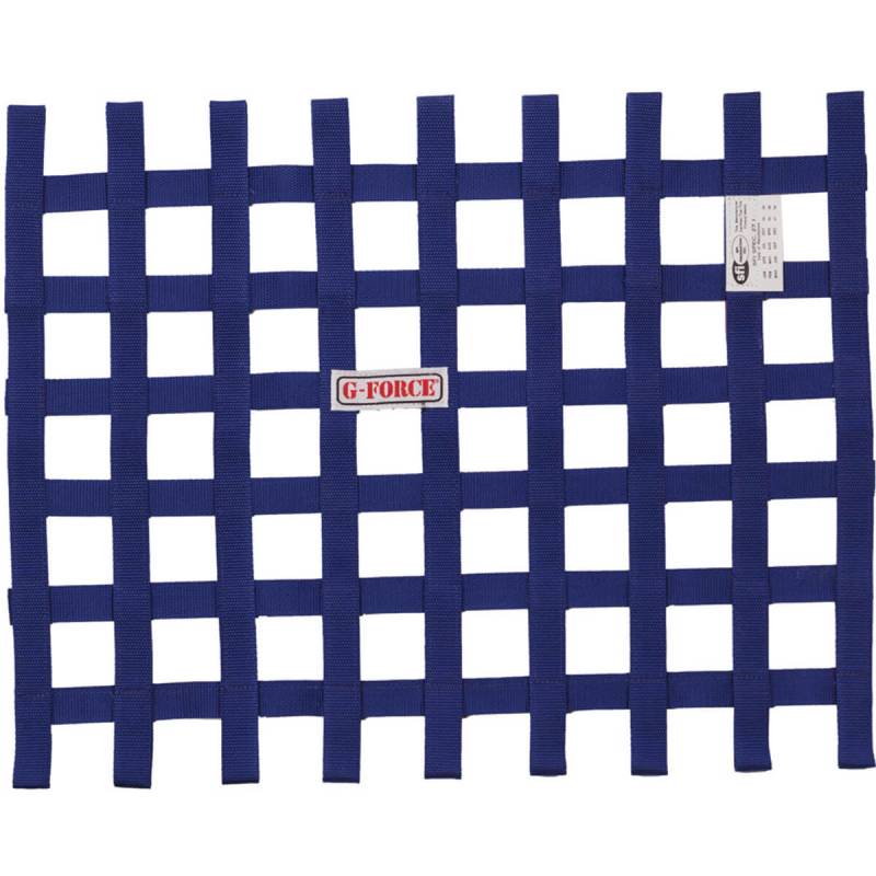 G-Force Ribbon Window Net - 18" x 23" - Blue