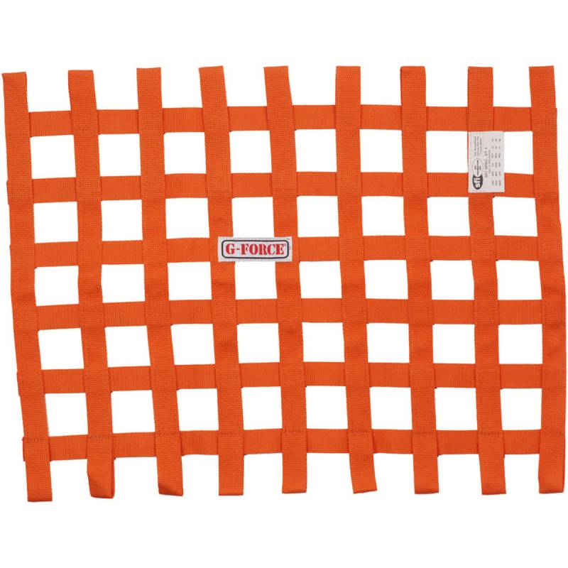 G-Force Ribbon Window Net - 18" x 23" - Orange