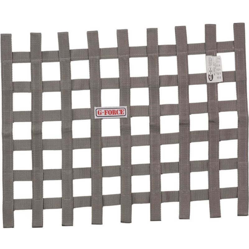 G-Force Ribbon Window Net - 18" x 23" - Silver