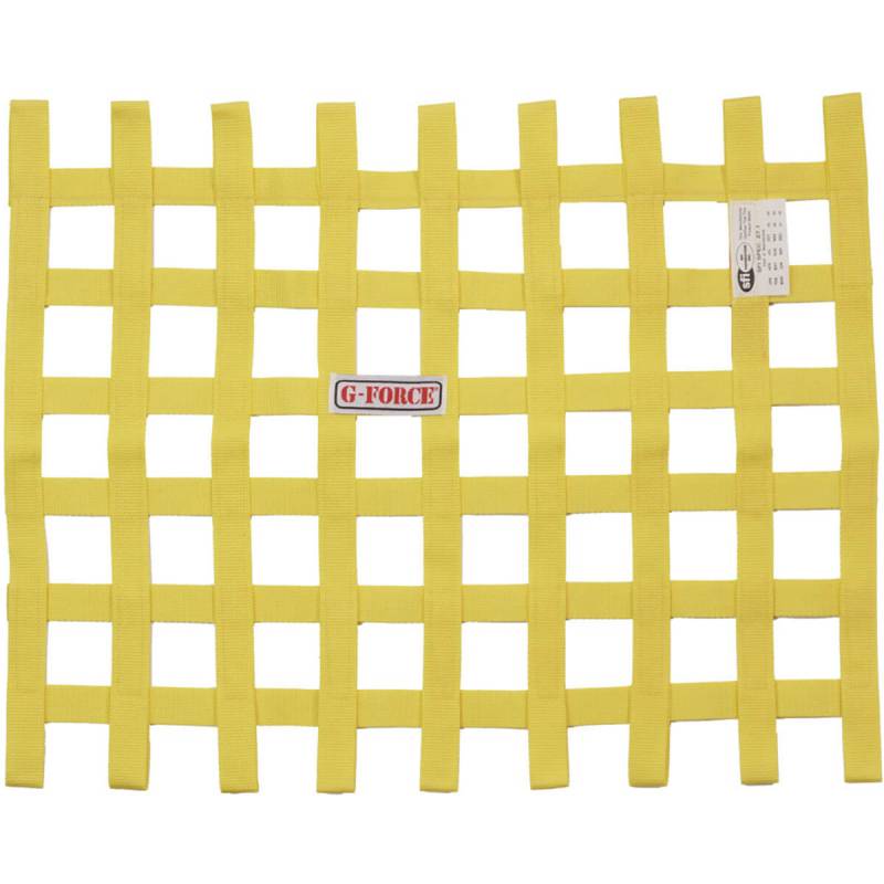 G-Force Ribbon Window Net - 18" x 23" - Yellow
