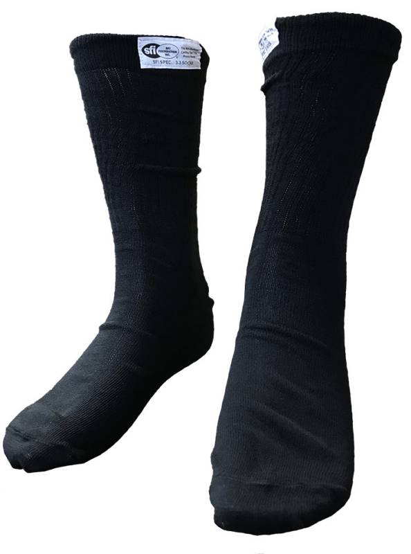 G-Force SFI Rated Socks - Black