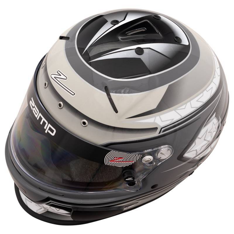 Zamp RZ-70E Switch Helmet - Gray/Light Gray