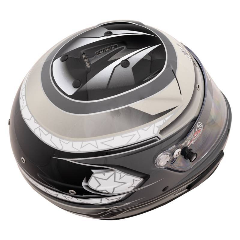 Zamp RZ-70E Switch Helmet - Gray/Light Gray