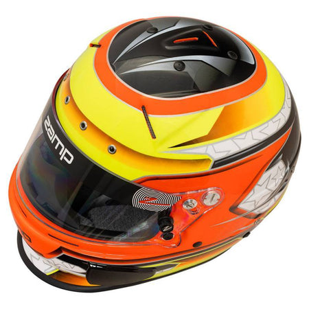 Zamp RZ-70E Switch Helmet - Orange/Yellow