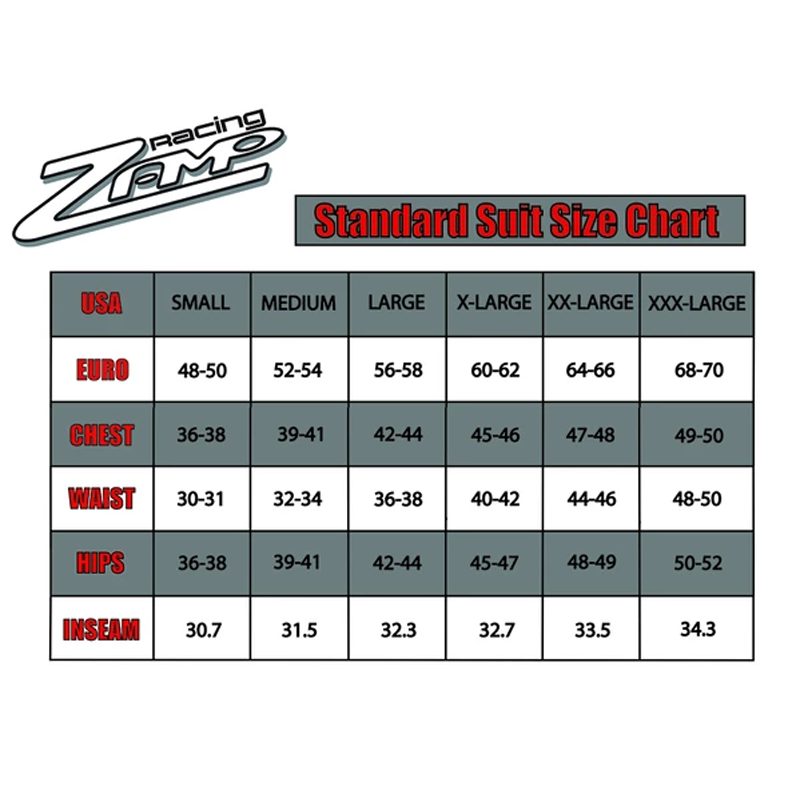 Zamp ZR-50 Suit - Black