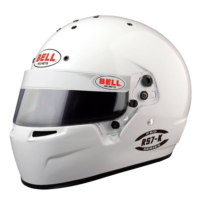 Bell RS7-K Karting Helmet - White