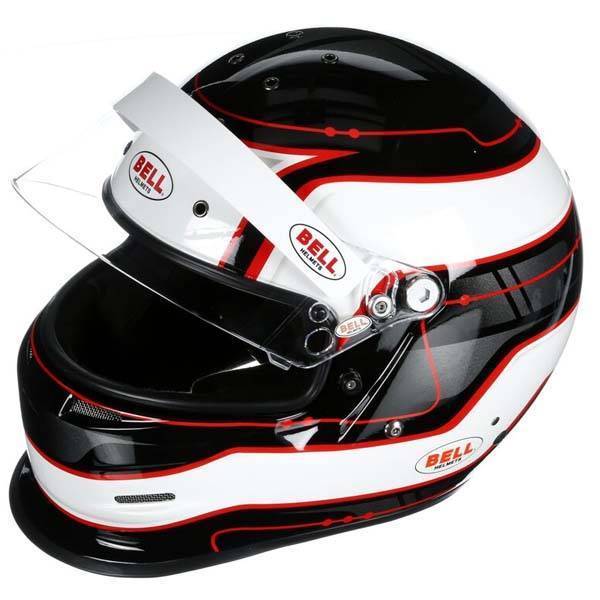 Bell K1 Pro Circuit Helmet - Red Graphic