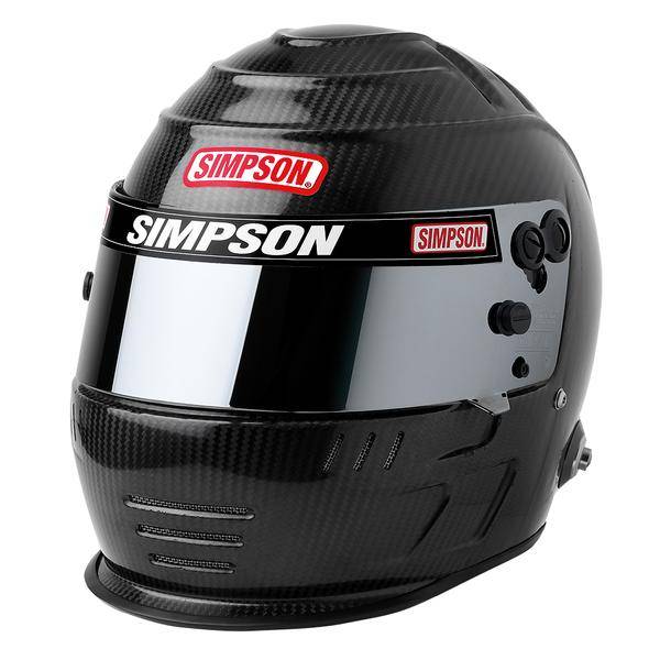 Simpson Carbon Speedway Shark Helmet