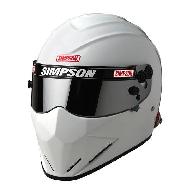 Simpson Diamondback Helmet - White