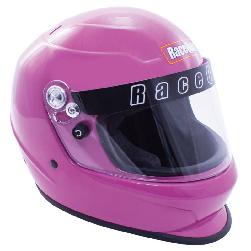 RaceQuip Pro Youth Helmet - Gloss Hot Pink 