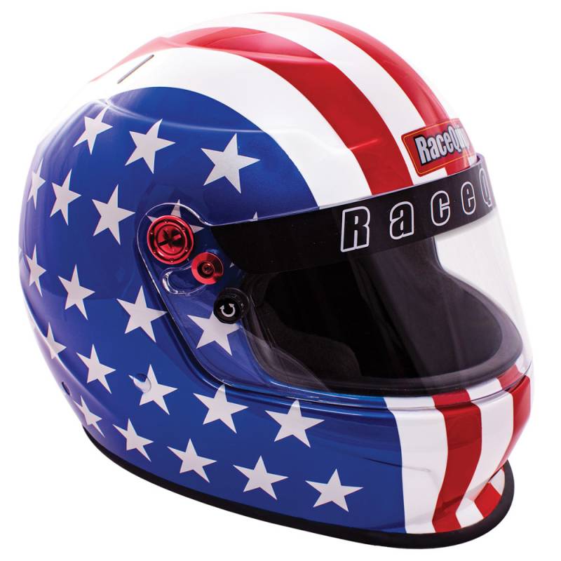 RaceQuip PRO20 America Helmet - Red/White/Blue