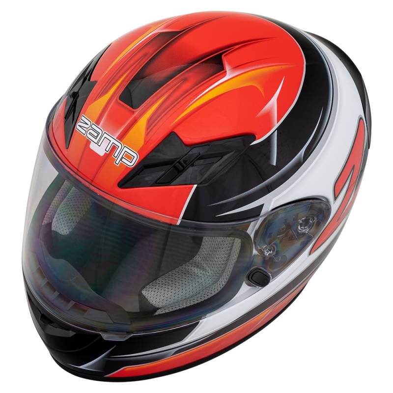 Zamp FS-9 Helmet - Red/Black