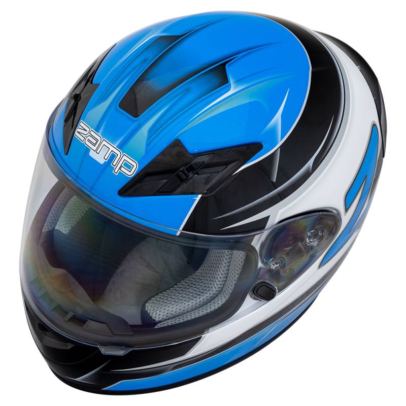 Zamp FS-9 Helmet - Blue/Silver