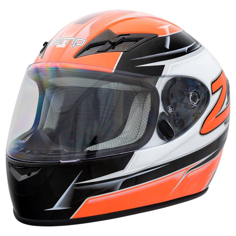 Zamp FS-9 Helmet - Orange/Black