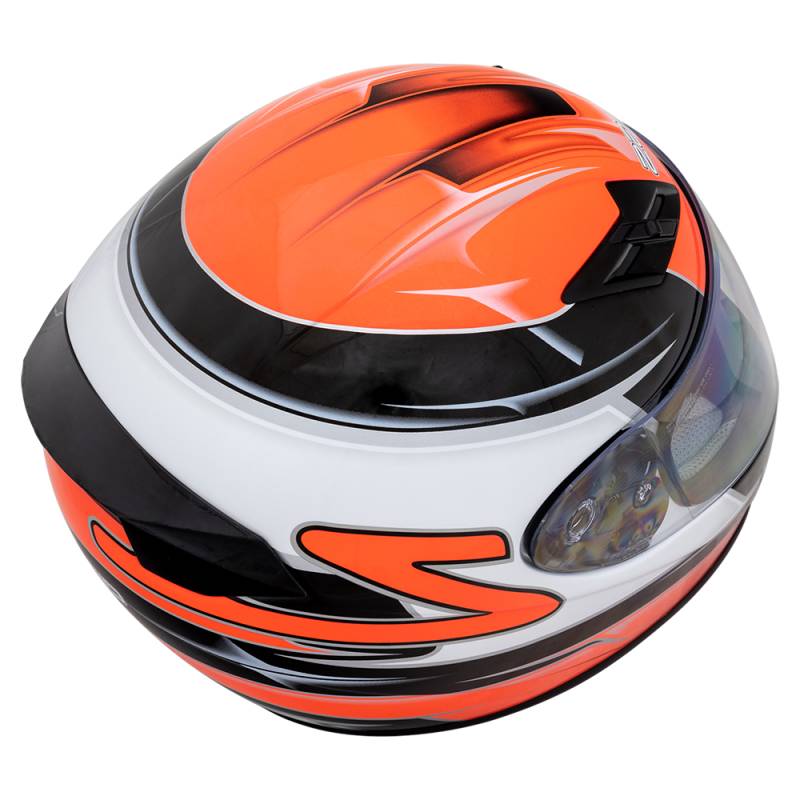 Zamp FS-9 Helmet - Orange/Black
