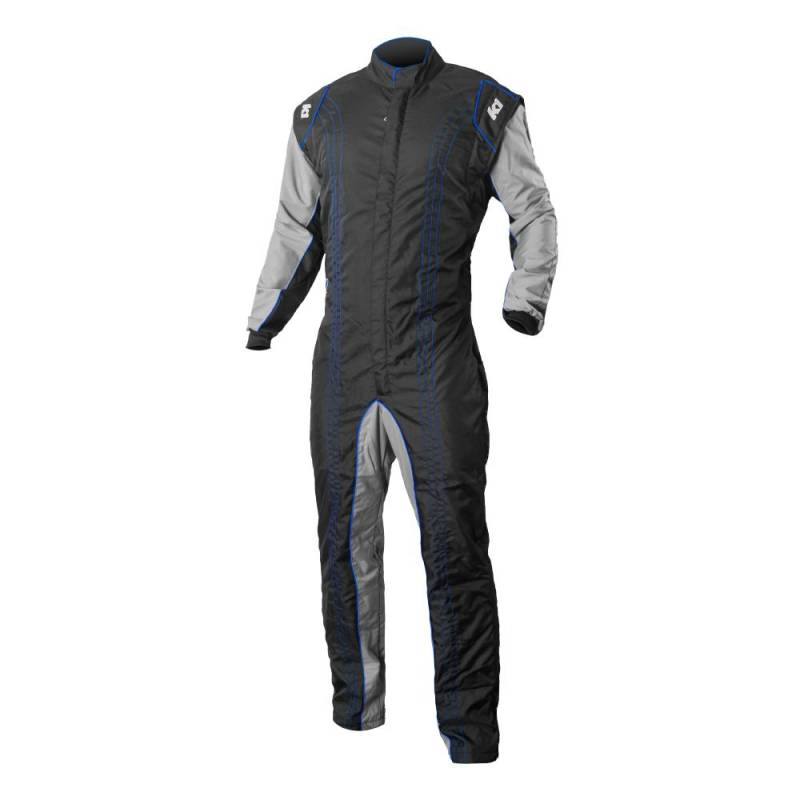 K1 RaceGear GK2 Karting Suit - Black/Blue
