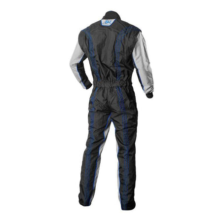 K1 RaceGear GK2 Karting Suit - Black/Blue