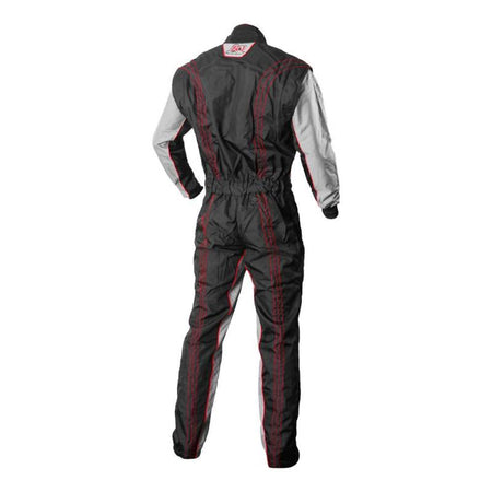 K1 RaceGear GK2 Karting Suit - Black/Red