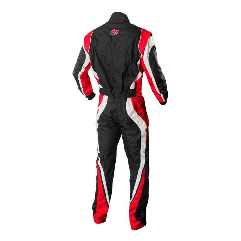 K1 RaceGear Speed 1 Karting Suit - Red/Black