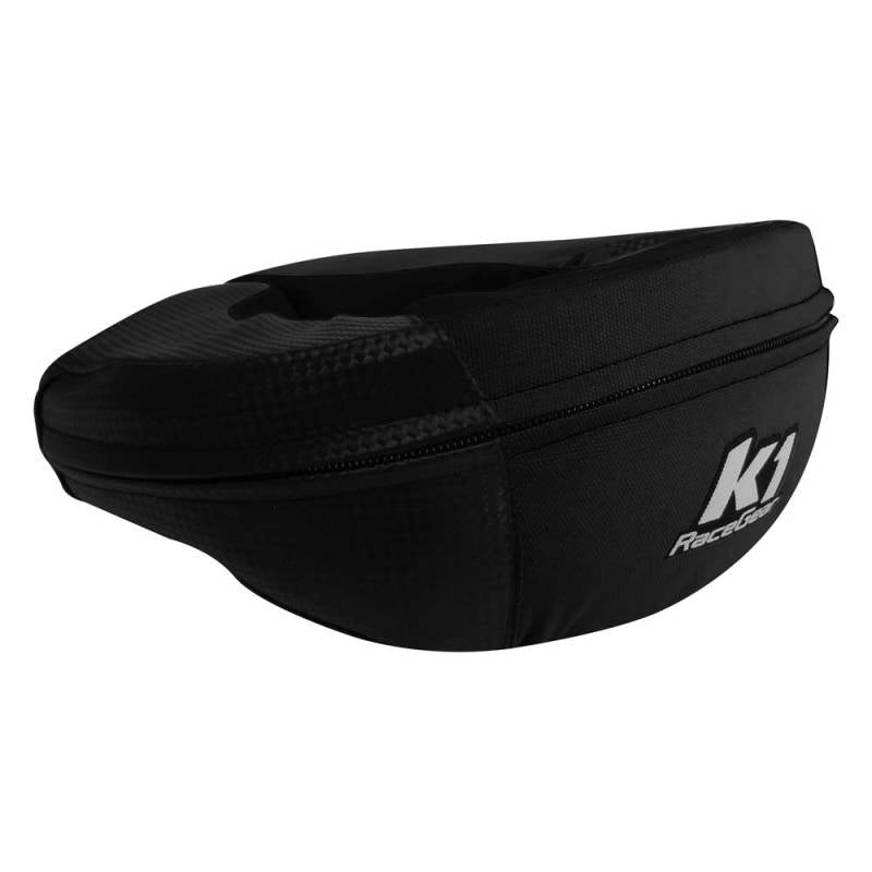 K1 RaceGear Nylon Karting Neck Collar - Carbon/Black - Adult