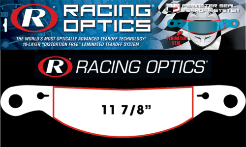 Racing Optics Perimeter Seal Tearoffs - Clear