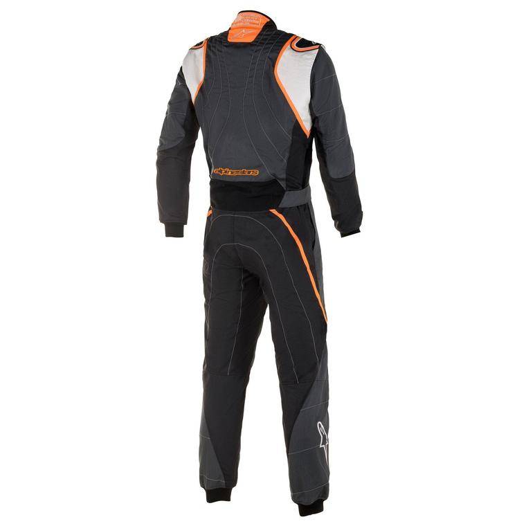 Alpinestars GP Race v2 Boot Cut Suit - Anthracite/White/Orange
