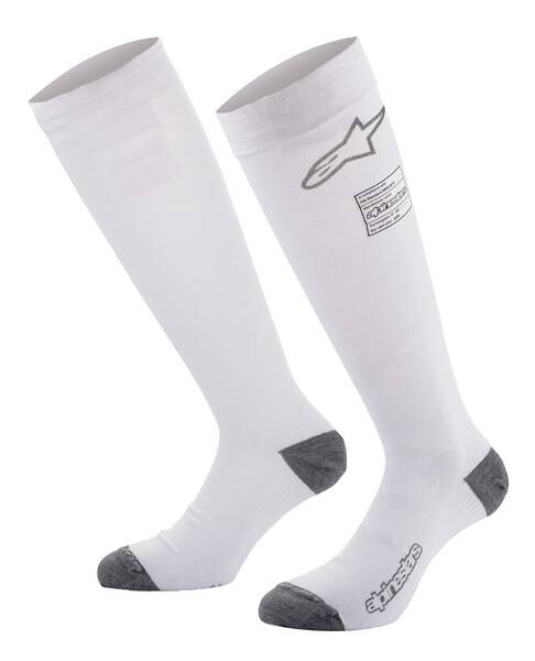 Alpinestars Race v4 Socks - White