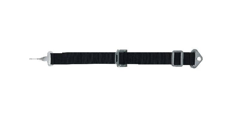 Crow 2" Latch & Link Adjustable Anti-Submarine Belt - Black