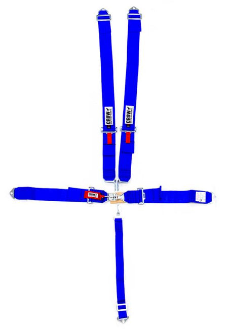 Crow 5-Way Standard 3" Latch & Link Harness - Blue