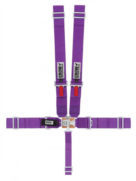 Crow 5-Way Standard 3" Latch & Link Harness - Purple