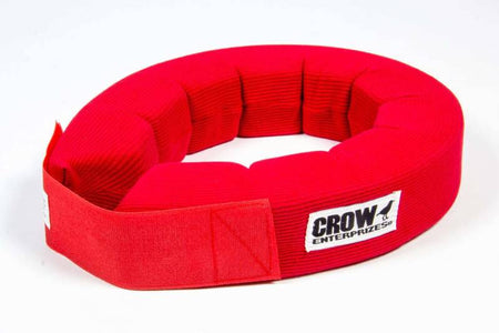 Crow 360 Degree Knitted Neck Support - SFI 3.3 - Red
