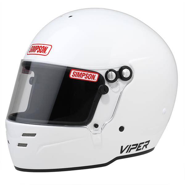 Simpson Viper Helmet - White