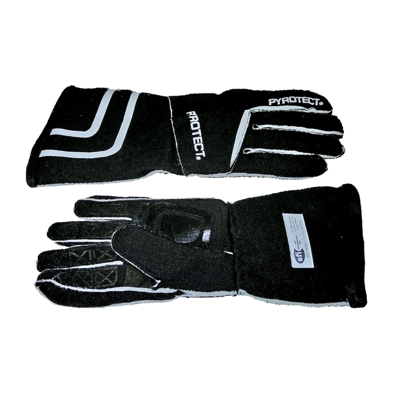Pyrotect Sport Series SFI-5 Reverse Stitch Gloves - Black