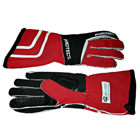 Pyrotect Sport Series SFI-5 Reverse Stitch Gloves - Red/Black