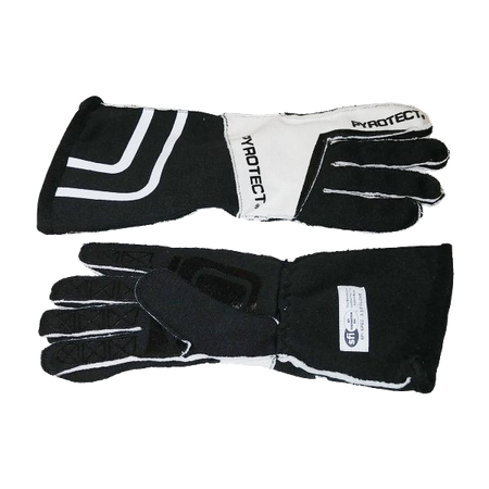 Pyrotect Sport Series SFI-5 Reverse Stitch Gloves - White/Red