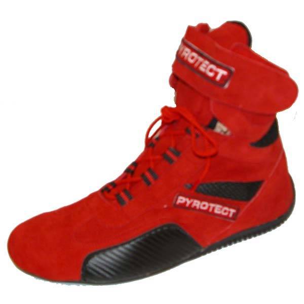 Pyrotect Sport Series High-Top Shoes - Red