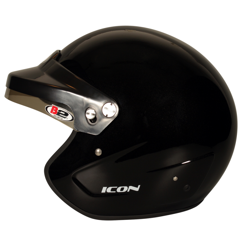 B2 Icon Helmet - Metallic Black